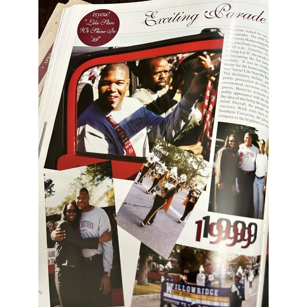 2000 The Tiger Texas Southern University Yearbook TSU Michael Strahan